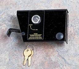 Rugged Ridge Hood Lock Kit - No-Drill - Comes with 2 Keys - 11252-01