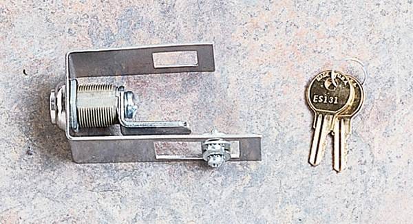 Rugged Ridge Hood Lock Kit - No-Drill - Comes with 2 Keys - 11252-03