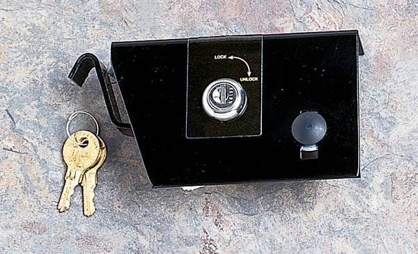Rugged Ridge Hood Lock Kit - No-Drill - Comes with 2 Keys - 11252-04