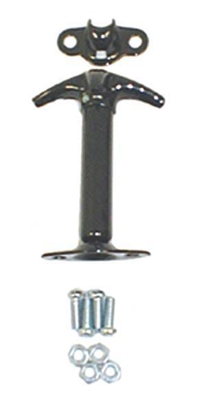 Rugged Ridge Hood Catch - Vertical Mount - Each - Black - 11210-05