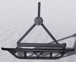 Outland RRC - Rear Bumper with Tire Carrier - Textured Black - 11503-13