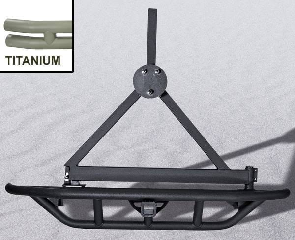 Outland RRC - Rear Bumper with Tire Carrier - Titanium - 11503-14