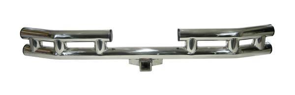 Rugged Ridge Rear Tube Bumper - Stainless - 11522-01