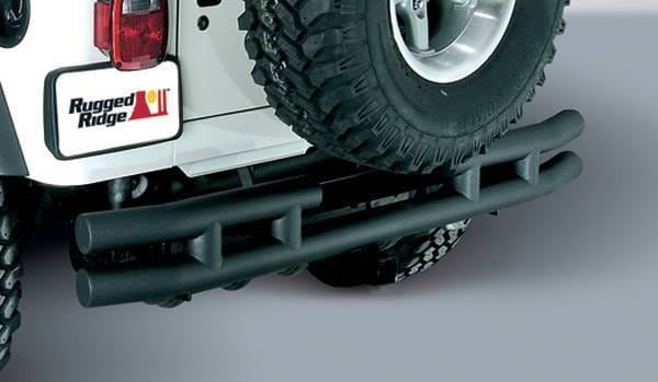 Outland Rear Tube Bumper - Textured Black - 11571-01