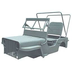 Omix Body Kit - Steel - For Mini-MB - 12001-01