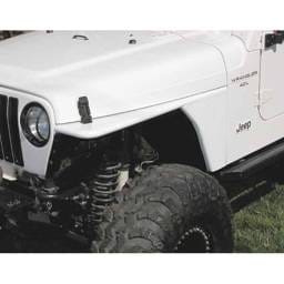 Rugged Ridge RRC - Tubular Flat Fender - Factory Inner Liner Flat Fender - Pair - Front - 12004-53