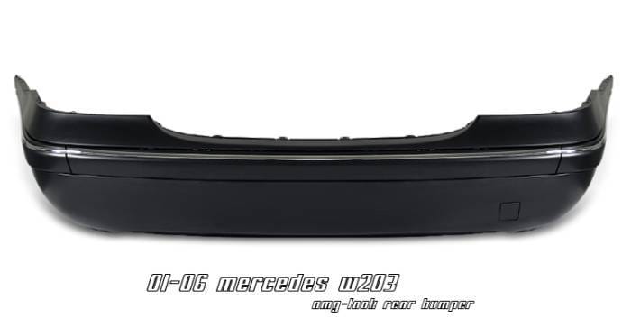 Mercedes-Benz C Class Option Racing Rear Bumper - 29-32110