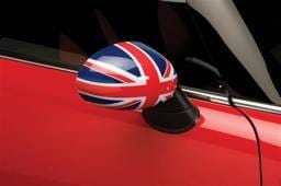 Mini Cooper Putco Manual Mirror Overlays - Union Jack - 400517M