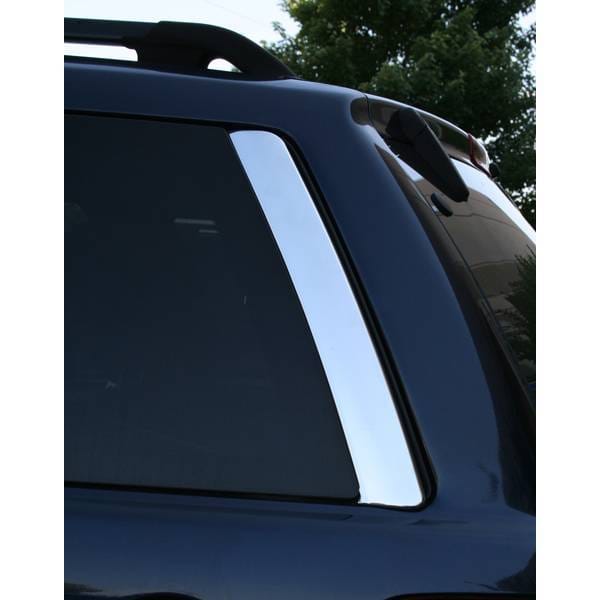 Omix Pillar Trim - Chrome - Pair - 13310-17