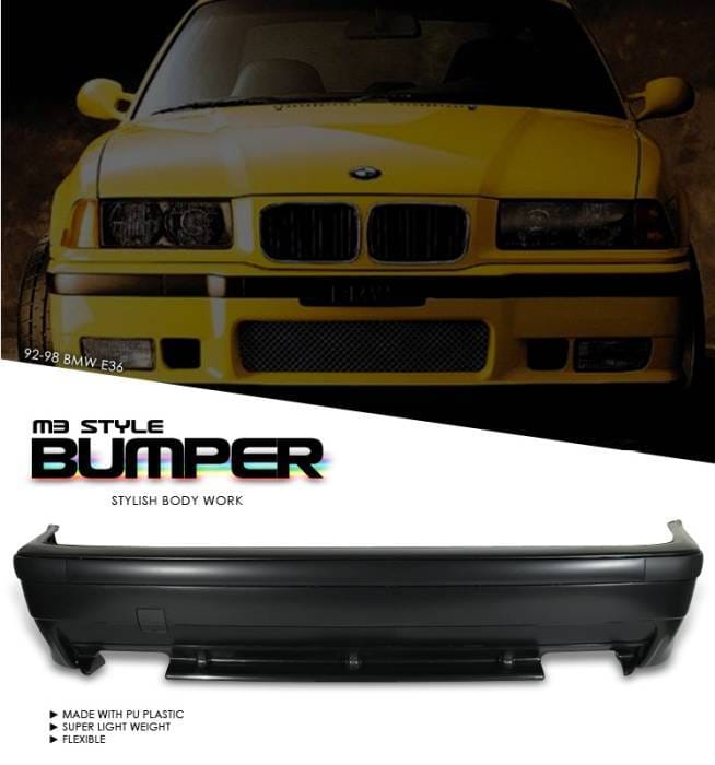 BMW 3 Series Option Racing Rear Bumper - 29-12104