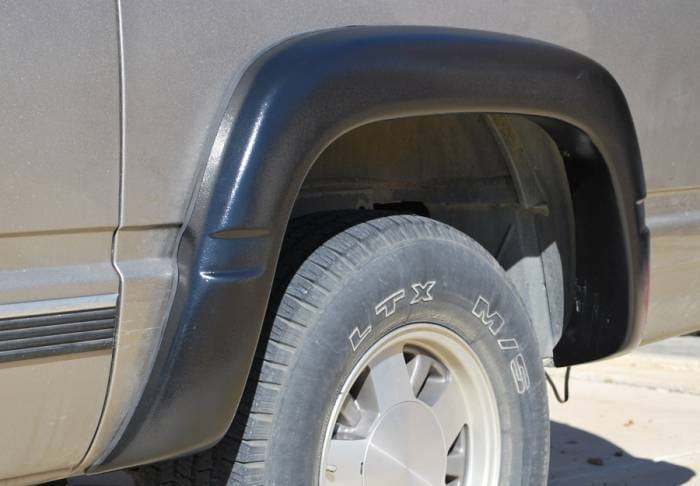 Chevrolet Blazer Prestige Rear Pair EX Wide Style Textured Fender Flare Set - EX101TB