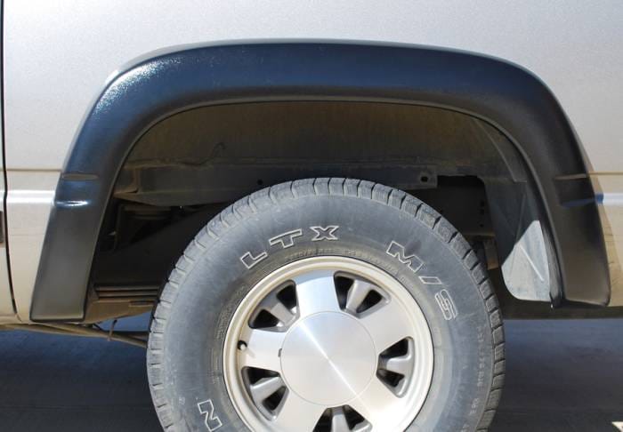 Chevrolet C1500 Prestige Rear Pair EX Wide Style Textured Fender Flare Set - EX101TB thumbnail 2