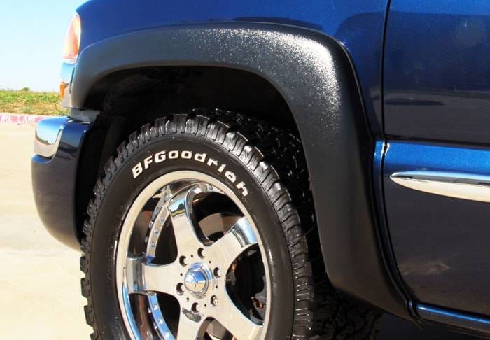 Chevrolet Silverado Prestige Complete EX Wide Style Textured Fender Flare Set - EX103T thumbnail 4