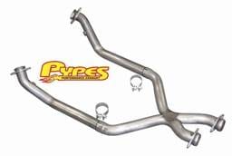 Ford Mustang Pypes 409 Stainless Steel Off-Road X-pipe - 20003
