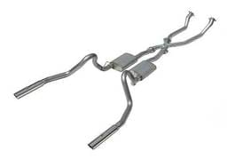 Ford Mustang Pypes 409 Stainless Steel Dual Pipe Conversion Kit - 20026