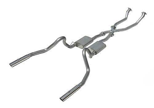 Ford Mustang Pypes 409 Stainless Steel Dual Pipe Conversion Kit - 20026