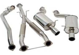 A4 2.0 FSI 70MM CAT BACK EXHAUST