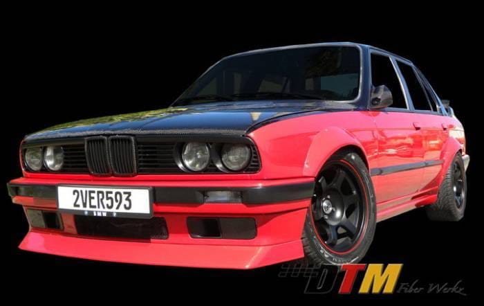 BMW 3 Series DTM Fiberwerkz Fender Flares - E30 Rivet On thumbnail 3