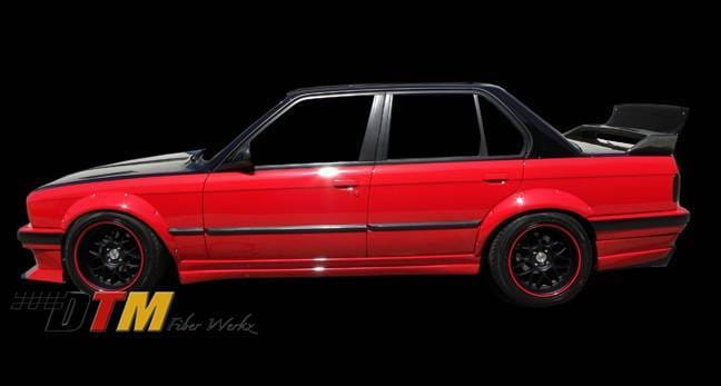 BMW 3 Series DTM Fiberwerkz Fender Flares - E30 Rivet On thumbnail 5