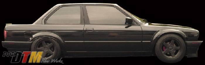 BMW 3 Series DTM Fiberwerkz Turbo Style Fender Flares - 2002 Turbo S thumbnail 2