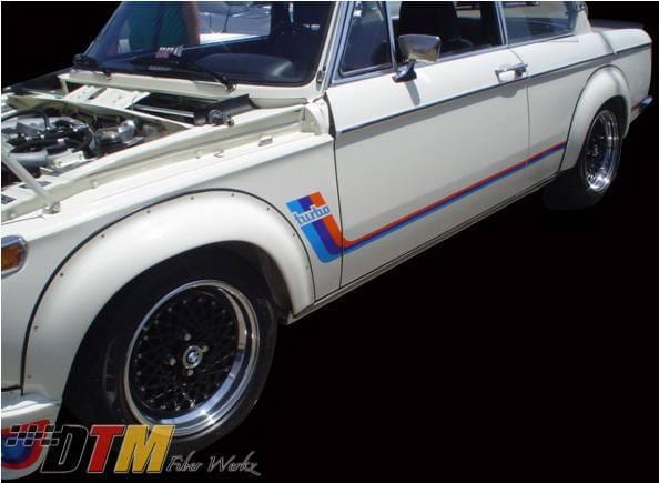 BMW 3 Series DTM Fiberwerkz Turbo Style Fender Flares - 2002 Turbo S thumbnail 3