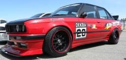 BMW 3 Series DTM Fiberwerkz Rivet On Style Fender Flares - E30-RIVET-ON