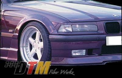 BMW 3 Series DTM Fiberwerkz RG Style Fender Flares - E36-FENDER-F thumbnail 2