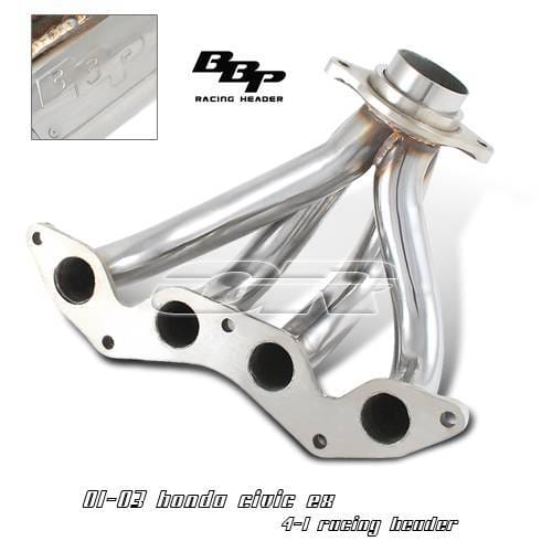 Honda Civic Option Racing Racing Exhaust Header - 43-20118