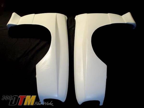 BMW 3 Series DTM Fiberwerkz EVO R Style Wide Body Front Fenders - E30-EVO-R-F thumbnail 2