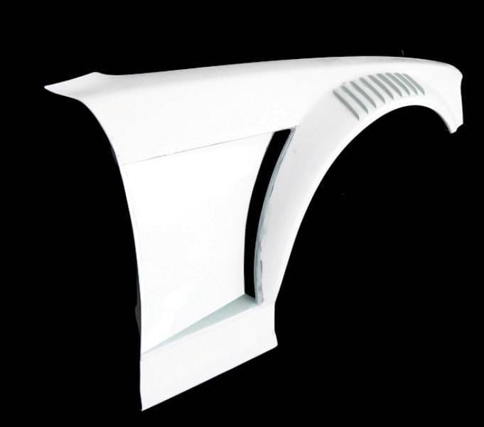 BMW 3 Series DTM Fiberwerkz GTR-S Style Vented Front Wide Body Fenders - E36GTR-SVFen