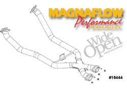 MagnaFlow Transition Tru-X Crossover Pipe - 15444