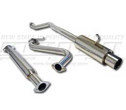Chevrolet Cobalt Megan Racing Drift Spec Style Cat-Back Exhaust System - MR-CBS-CCA06SS
