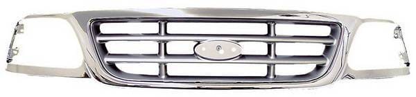 Ford F150 IPCW Chrome Grille without Honeycomb - CWG-FD1607H0C