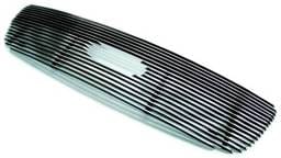 Ford F250 IPCW Billet Grille - Bolt-On with Logo Hole - 2 Bars - CWOB-99FDBL