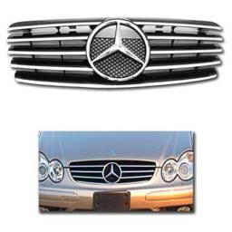 Black Chrome Style Sport Grille