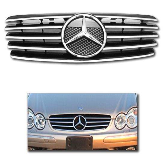 Black Chrome Style Sport Grille