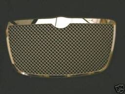 Euro Mesh Grille - Chrome Gunmetal