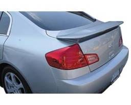 Infiniti G35 JSP Paintable Wings - OEM With LED - 27404
