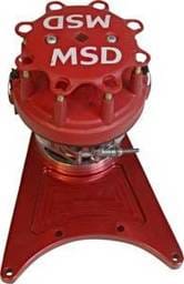 GM MSD Ignition Distributor - Front Drive with Standard Ford Cap - 8520