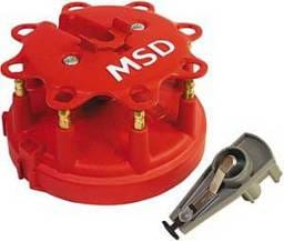 Ford MSD Ignition Distributor Cap & Rotor Kit - 8482