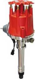 Chevrolet Corvette MSD Ignition Distributor - Tach Drive with Vacuum Advance - 8572