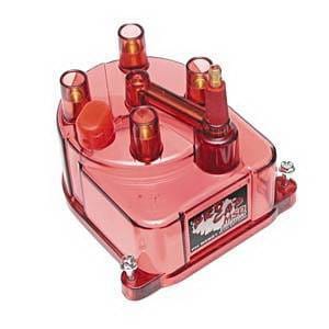 Honda CRX MSD Ignition Distributor Cap - Dielectric Red - 82901