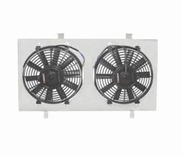 Ford Mustang Mishimoto Dual High Flow 12 inch Fans with Lightweight Aluminum Shroud Kit - 80222