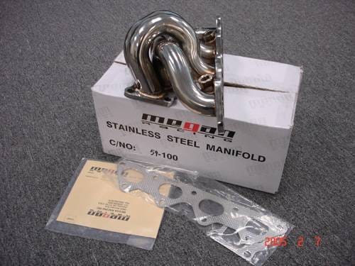 Mitsubishi Lancer Megan Racing Exhaust Manifold - T-304 Stainless Steel - MR-SSH-MLE03 thumbnail 2