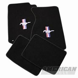 Ford Mustang Lloyd Mats Black Pony Floor Mats - 93008