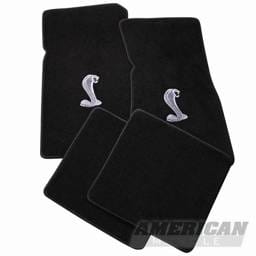 Ford Mustang Lloyd Mats Black Cobra Floor Mats - 93001