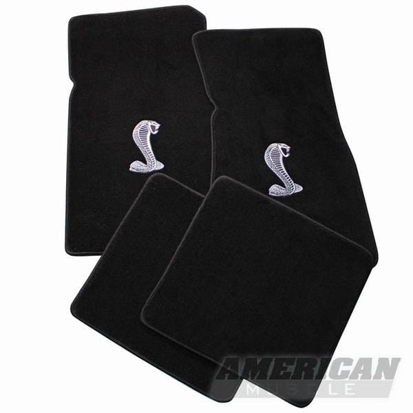 Ford Mustang Lloyd Mats Black Cobra Floor Mats - 93001