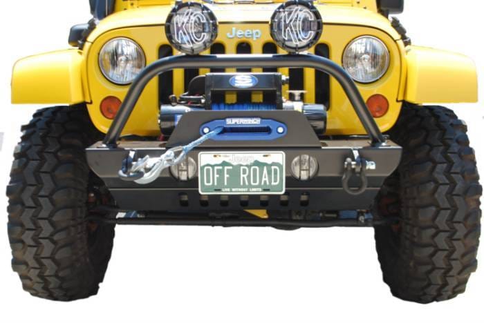 Jeep Wrangler Hyline Offroad Crawler Front Bumper - JK-10CFB