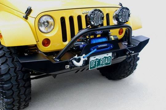 Jeep Wrangler Hyline Standard Front Bumper Assembly - JK-10SFB thumbnail 2