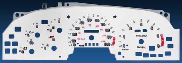 Reverse Speed Glo Gauges - 11127